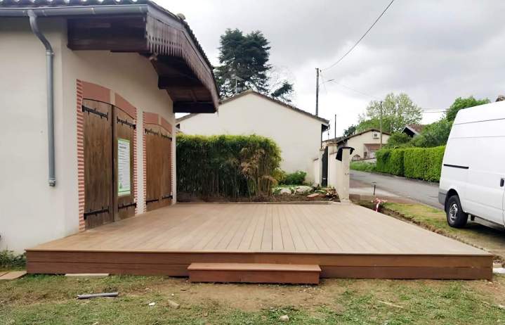 Comptez sur nous pour créer une terrasse s’intégrant harmonieusement dans votre espace !